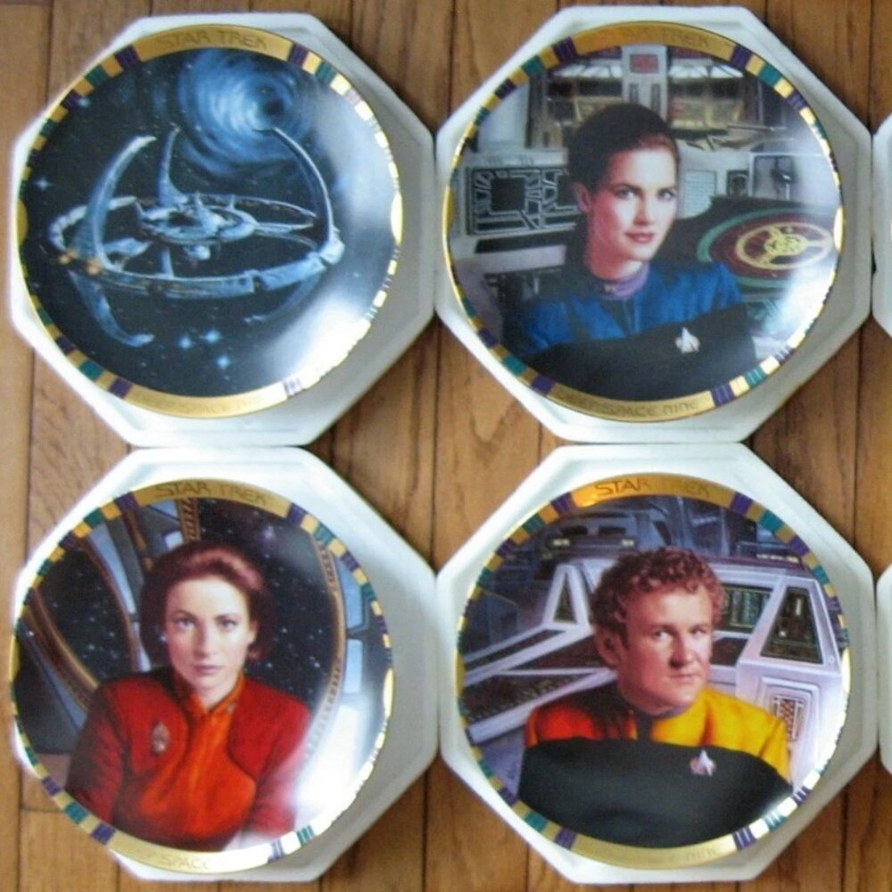 Star Trek Deep Space 9 Hamilton 8 plate collection